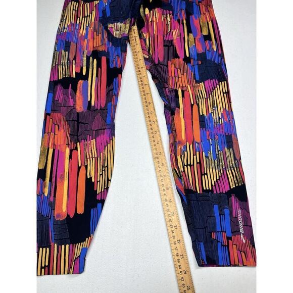 Brooks Colorful Pull on Active Lite Running Legging Size L - Picture 7 of 8